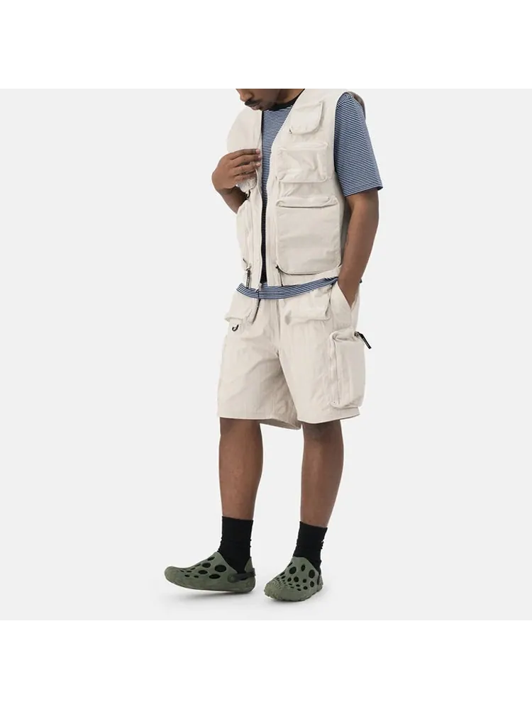 Жилет Stussy Nylon Approach Vest 'Off White' — изображение 3 из 3, белый