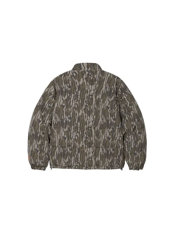 Куртка mossy oak down puffer jacket 'green' Stussy — изображение 2 из 3, зеленый