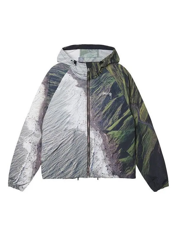 Куртка coastline beach shell 'multicolor' Stussy — изображение 1 из 4, мульти