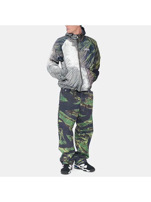 Куртка coastline beach shell 'multicolor' Stussy — изображение 3 из 4, мульти