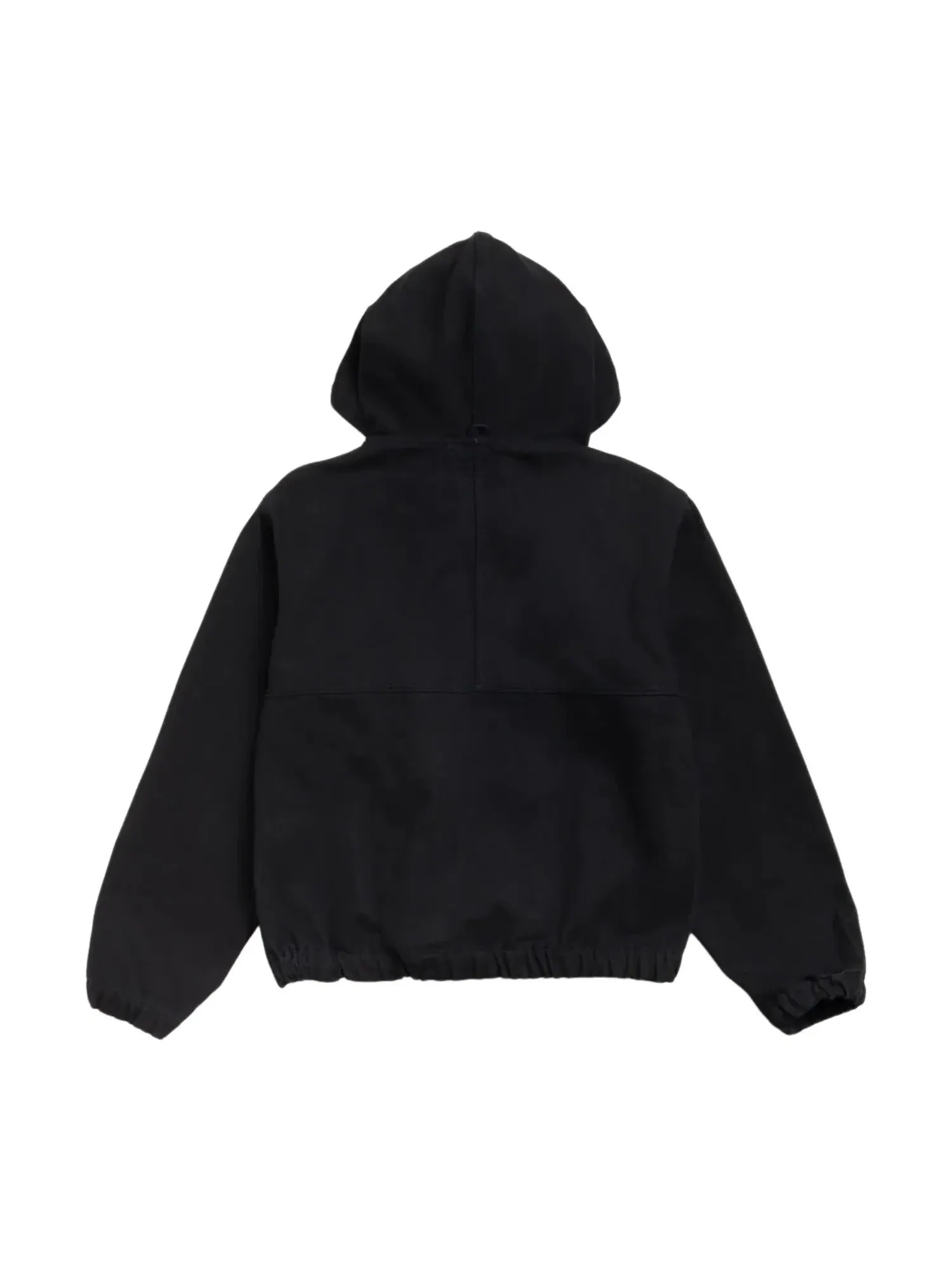 Рабочая куртка Stussy без подкладки из канваса — изображение 2 из 2, черный