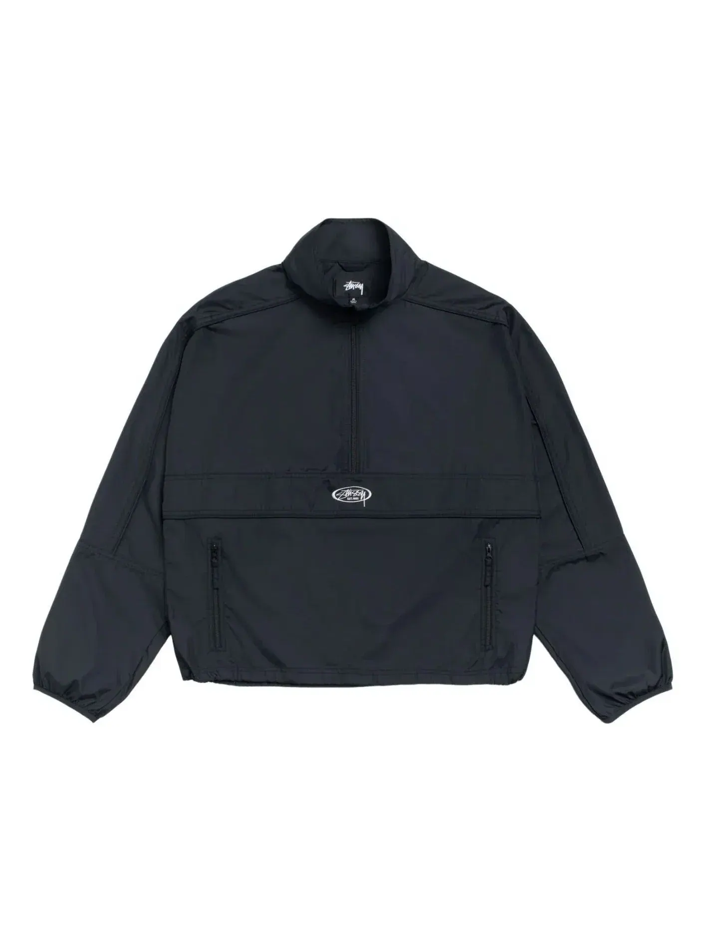 Легкая куртка-пуловер Stussy — изображение 1 из 2, черный