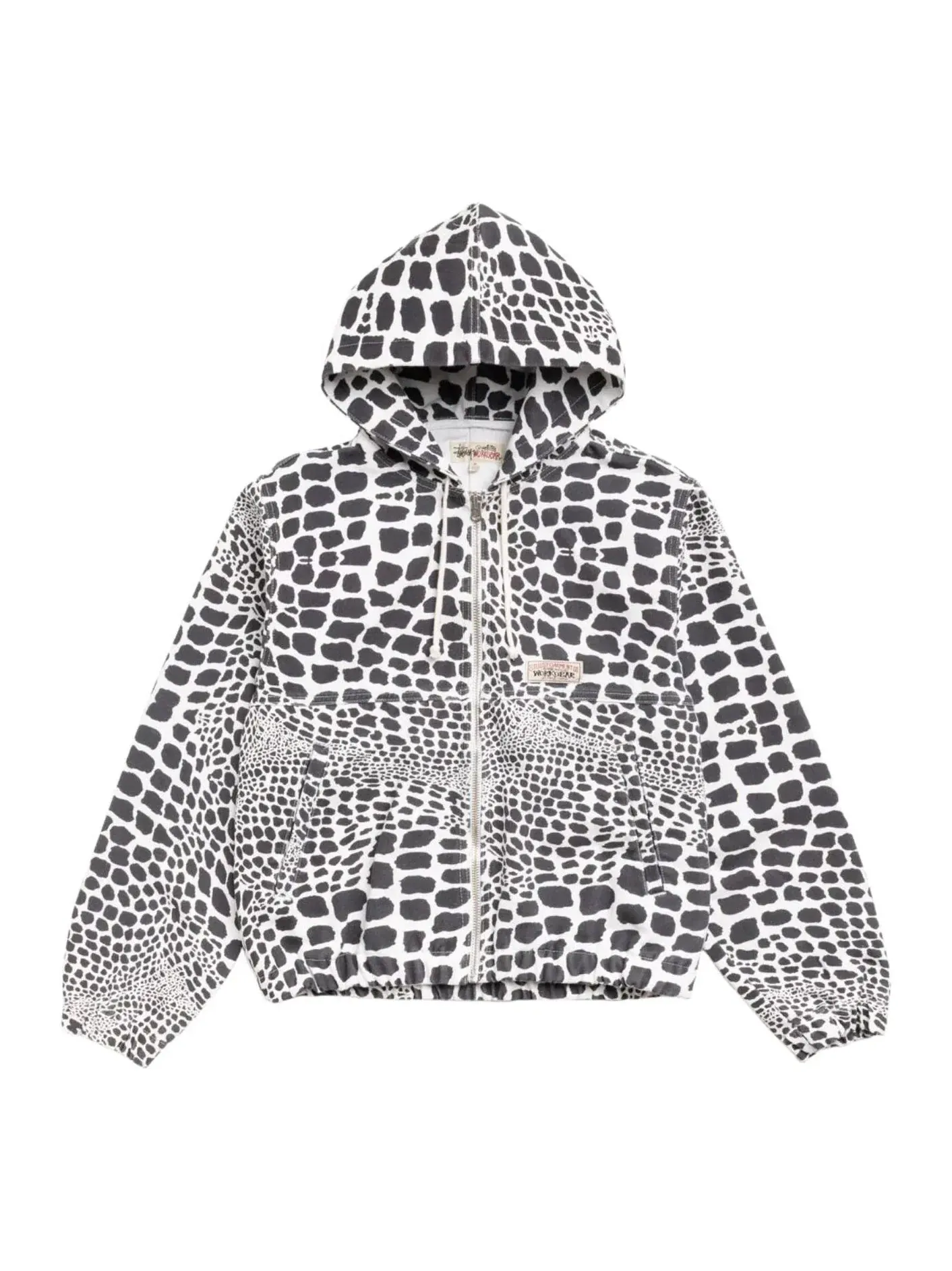 Рабочая куртка Stussy без подкладки из парусины, модель 'Safari' 115913-SAFA — изображение 1 из 2, черный