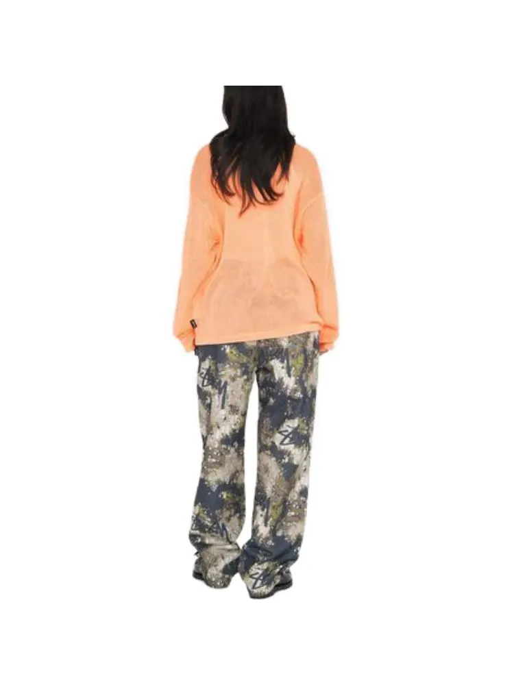 Спортивные брюки Stussy Veil Camo Beach Pant 'Terranea' — изображение 4 из 5, оливковый зеленый