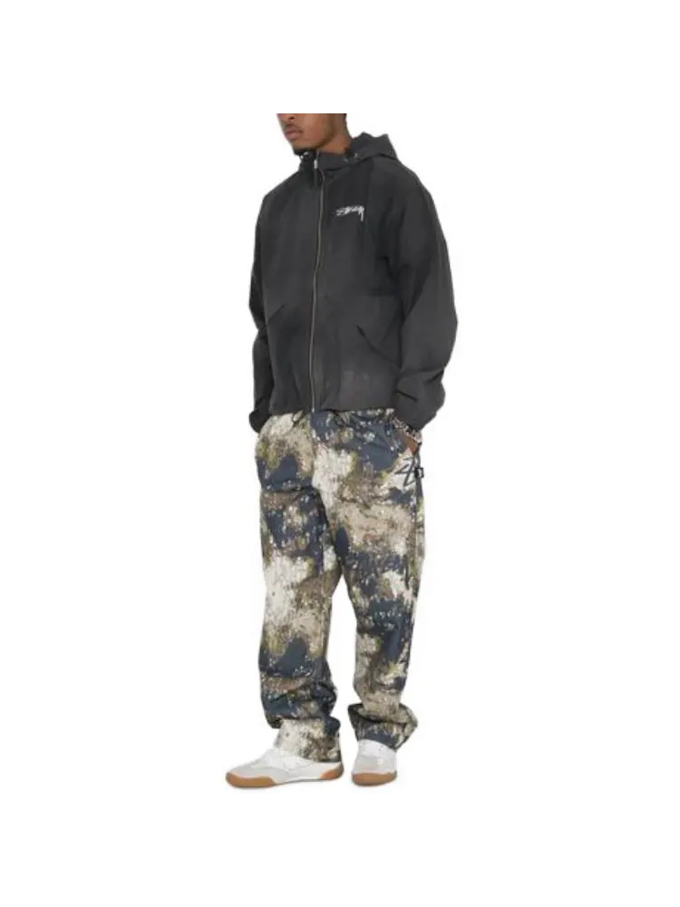 Спортивные брюки Stussy Veil Camo Beach Pant 'Terranea' — изображение 5 из 5, оливковый зеленый