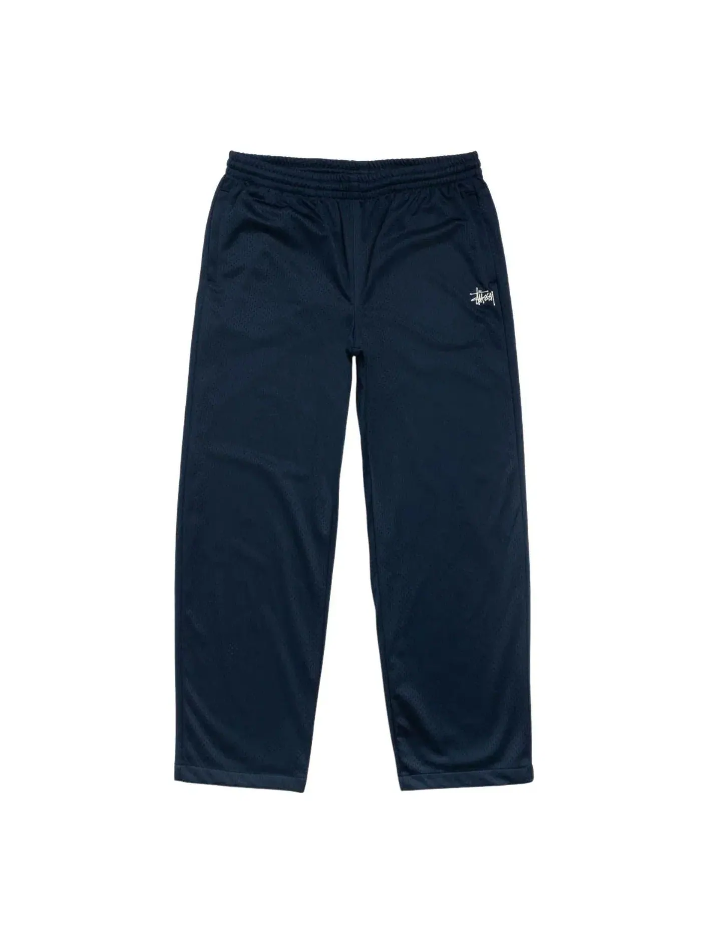 Мужские спортивные штаны Mesh Track Navy Stussy — изображение 1 из 2, темно-синий