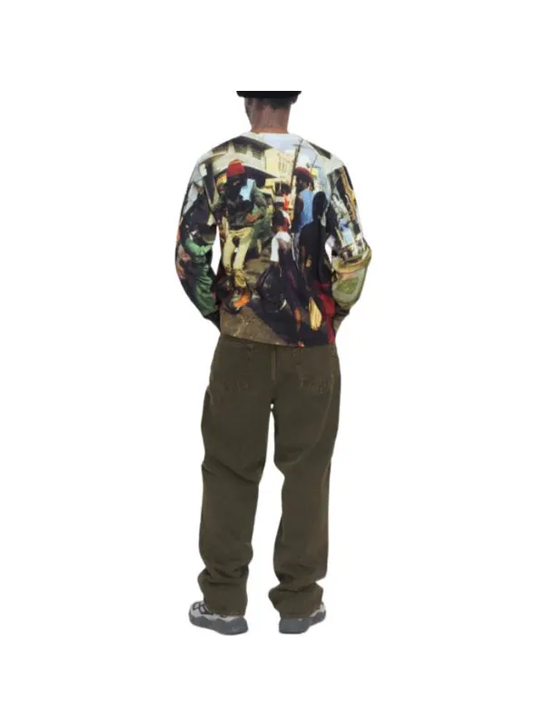 Свитер peter tosh print sweater 'multicolor' Stussy — изображение 4 из 4, мульти