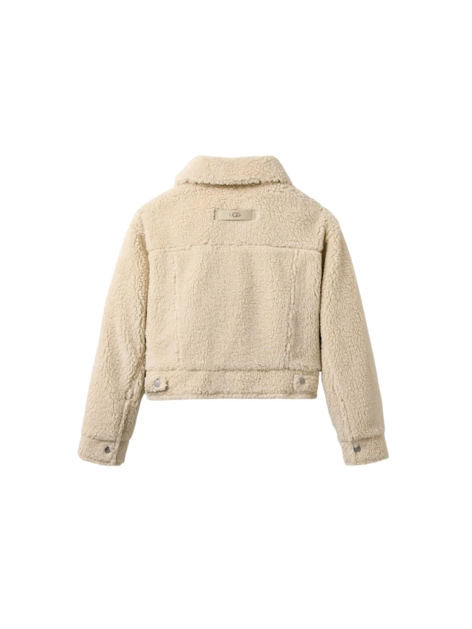 (WMNS) Короткая куртка-тракер UGG Frankie — изображение 2 из 2, натуральный белый