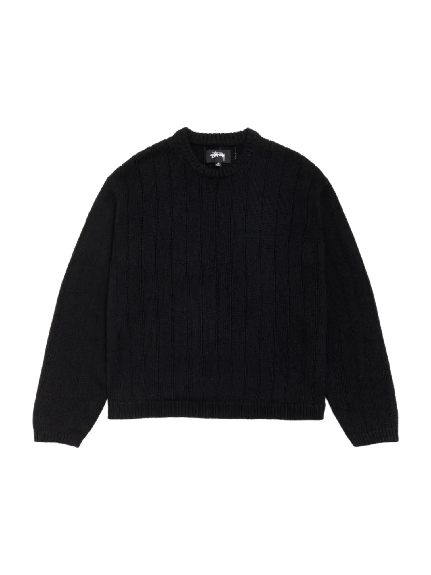 Свитер Stussy Buana с логотипом — изображение 2 из 2, черный