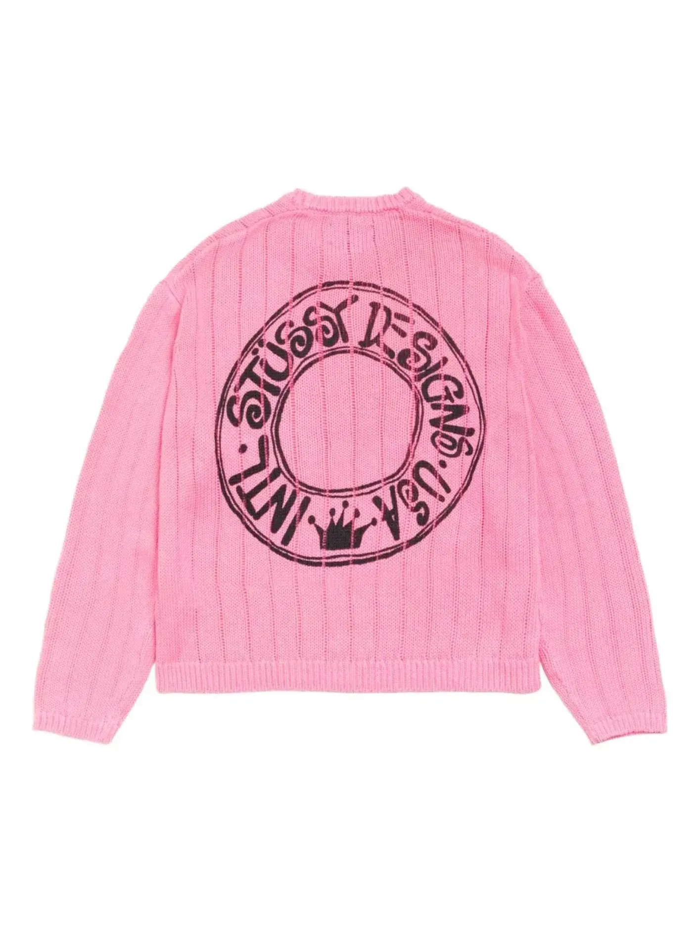 Свитер Stussy Buana Logo «Розовый» 117294-РОЗОВЫЙ — изображение 1 из 2