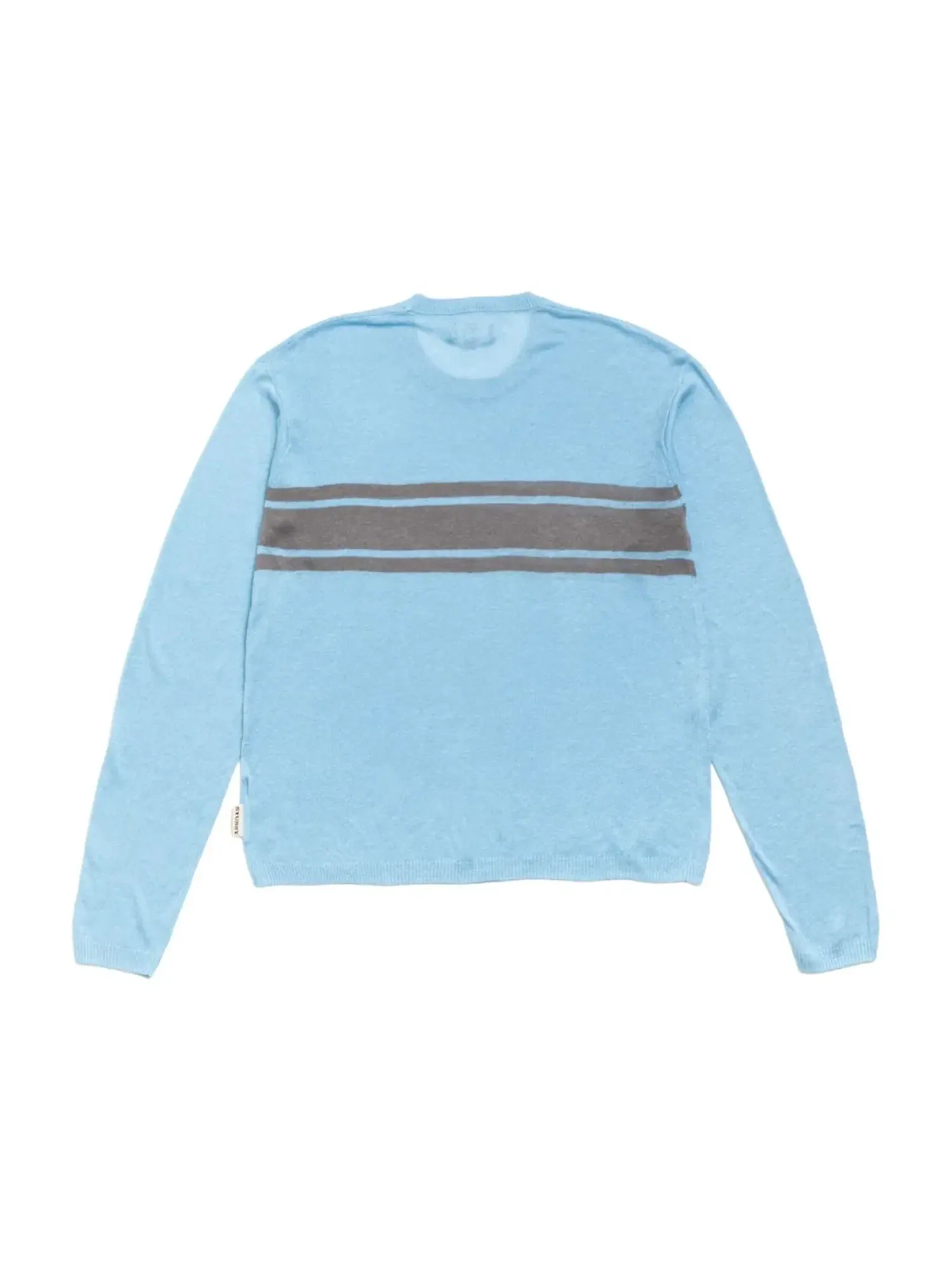 Мужской свитер с полосками Stussy Lightweight Striped Sweater — изображение 2 из 2, синий