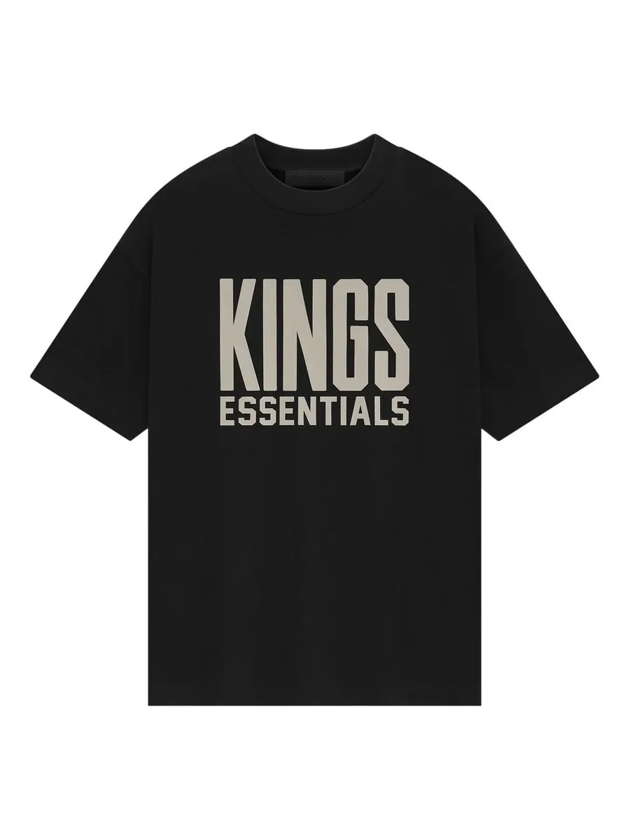 Футболка Fear of God Essentials x NBA Kings T-shirt 'Black' — изображение 1 из 2, черный