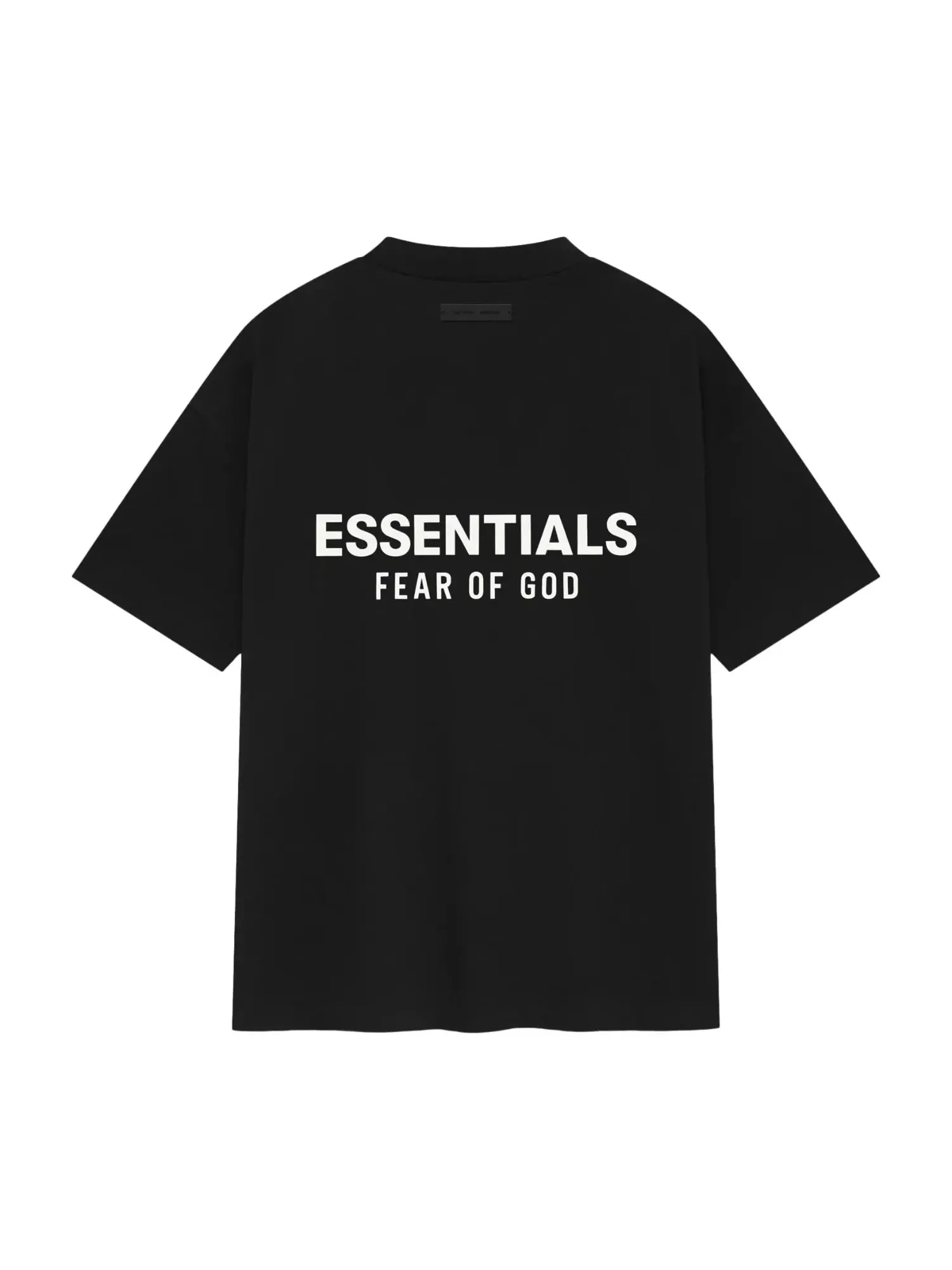 Футболка с коротким рукавом Fear of God Essentials 25FW — изображение 2 из 2, черный