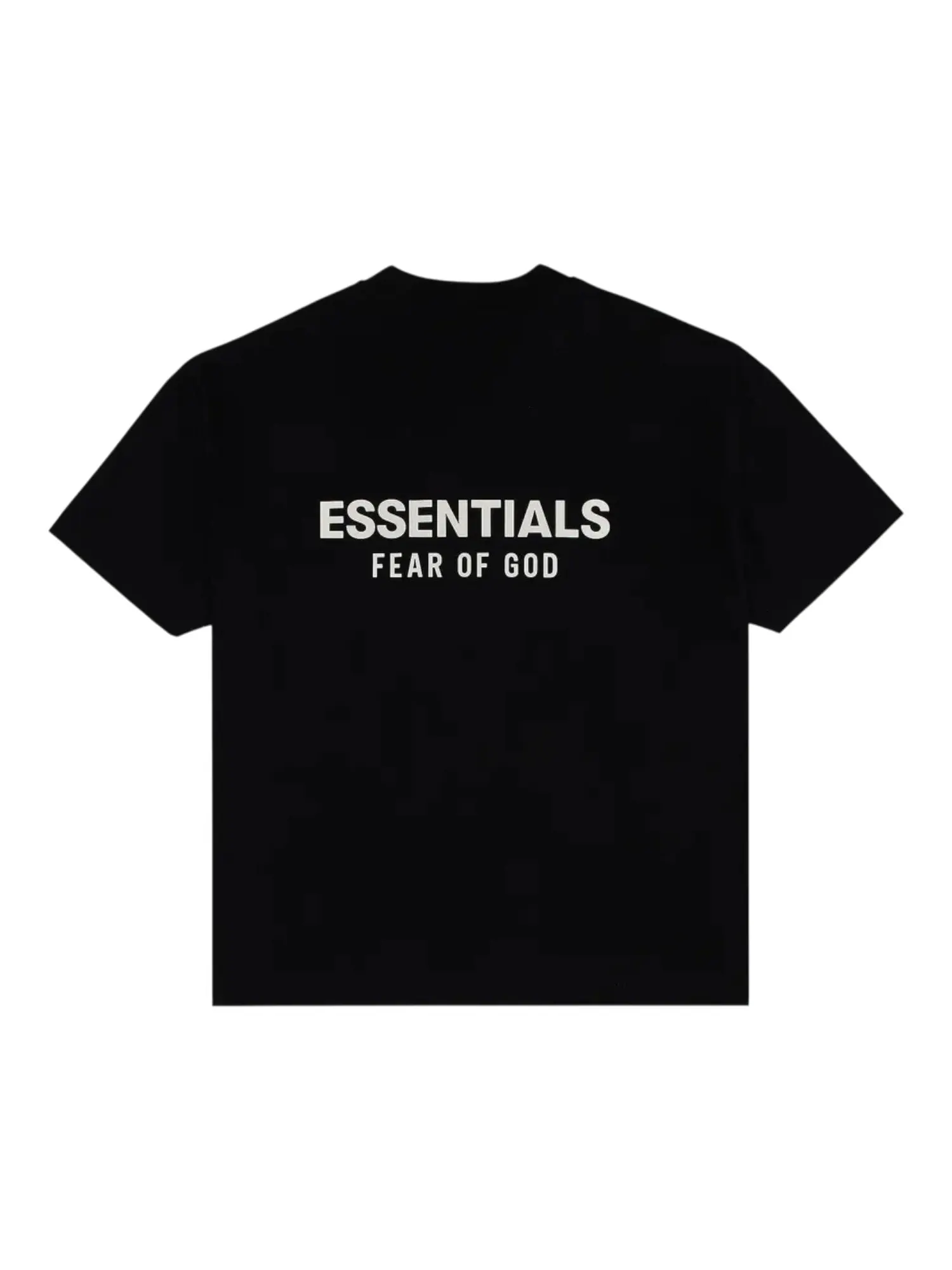 Классическая футболка с коротким рукавом Fear of God Essentials SS25, цвет «черный уголь» — изображение 2 из 2