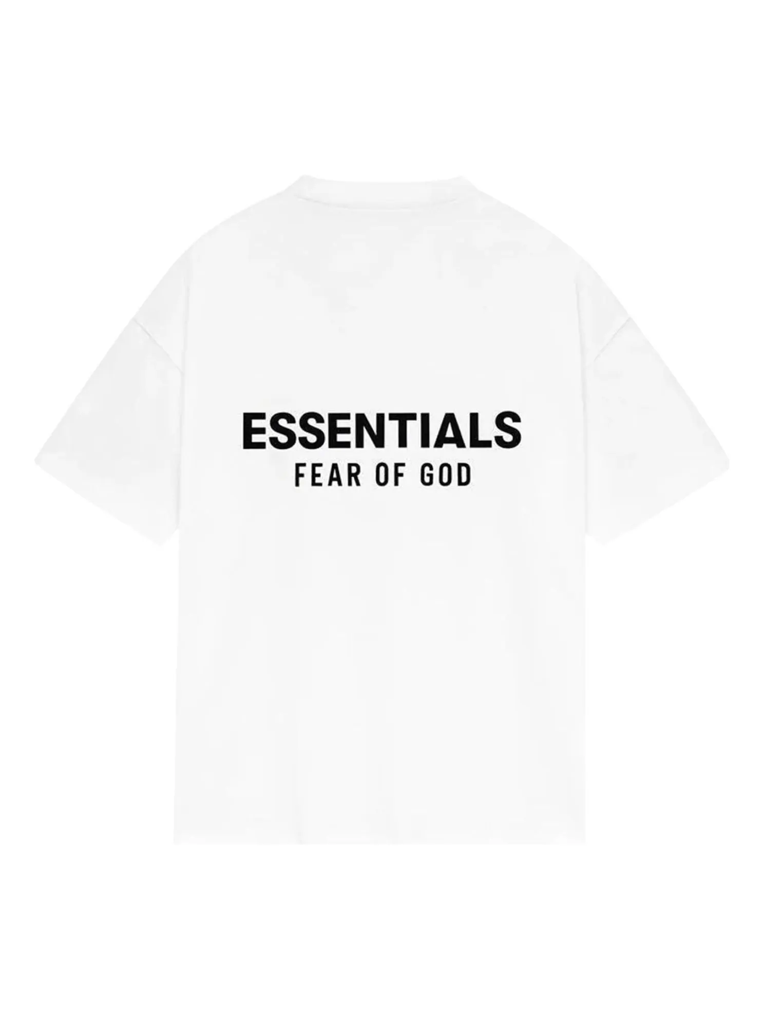 Футболка Fear of God Essentials Classic Fit T-Shirt 'Bright White' — изображение 2 из 2, белый