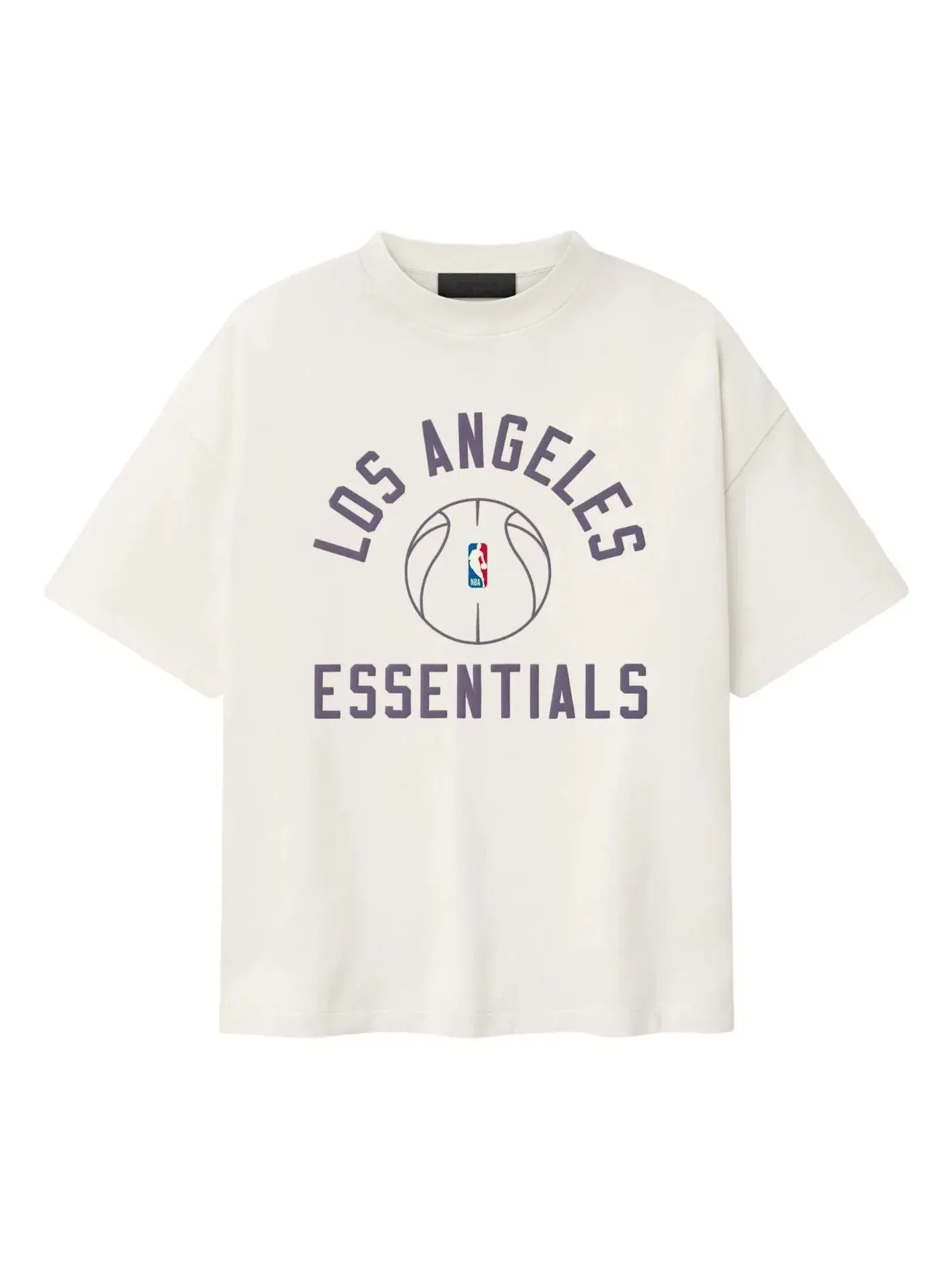 Футболка Fear of God Essentials x Lakers x Barkley Hendricks 90-х годов — изображение 1 из 2, белый