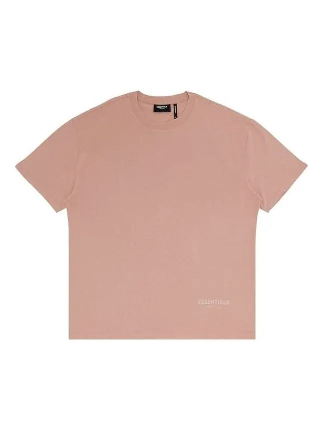 Футболка Fear of God Essentials Boxy 3M Logo T-Shirt 'Blush' — изображение 1 из 2, розовый