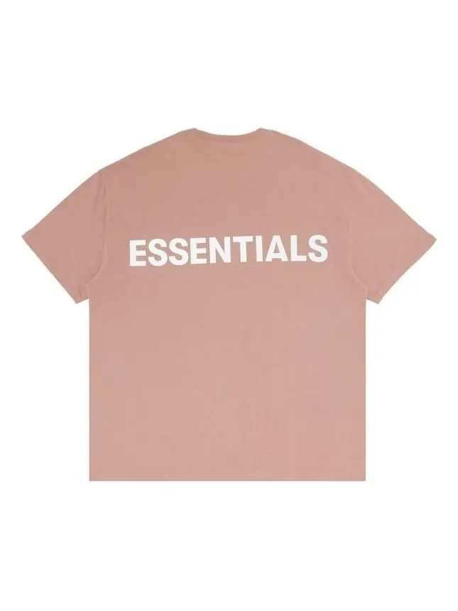 Футболка Fear of God Essentials Boxy 3M Logo T-Shirt 'Blush' — изображение 2 из 2, розовый