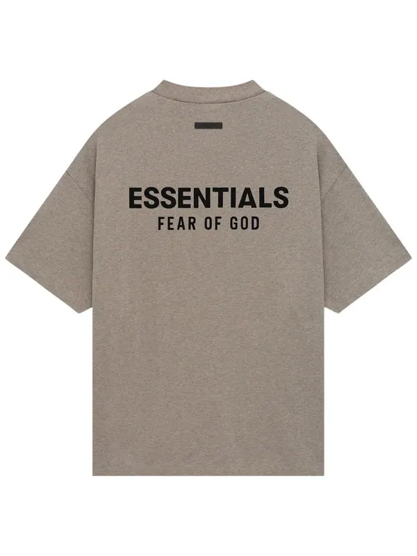 Футболка ss25 t-shirt Fear Of God Essentials — изображение 2 из 2, серый