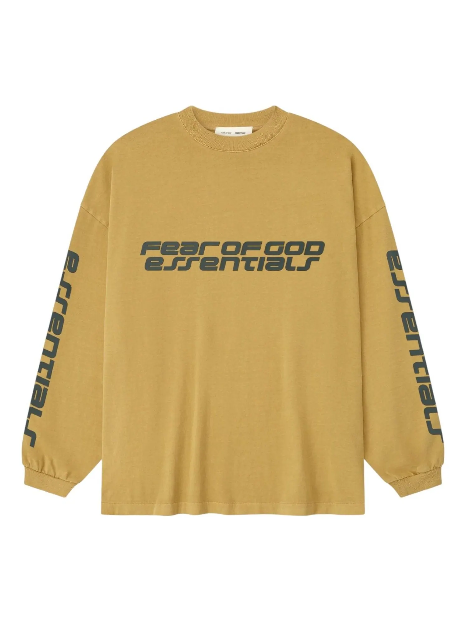 Футболка с длинным рукавом Fear of God Essentials 90-х годов 'Canyon' — изображение 1 из 2, каньонный