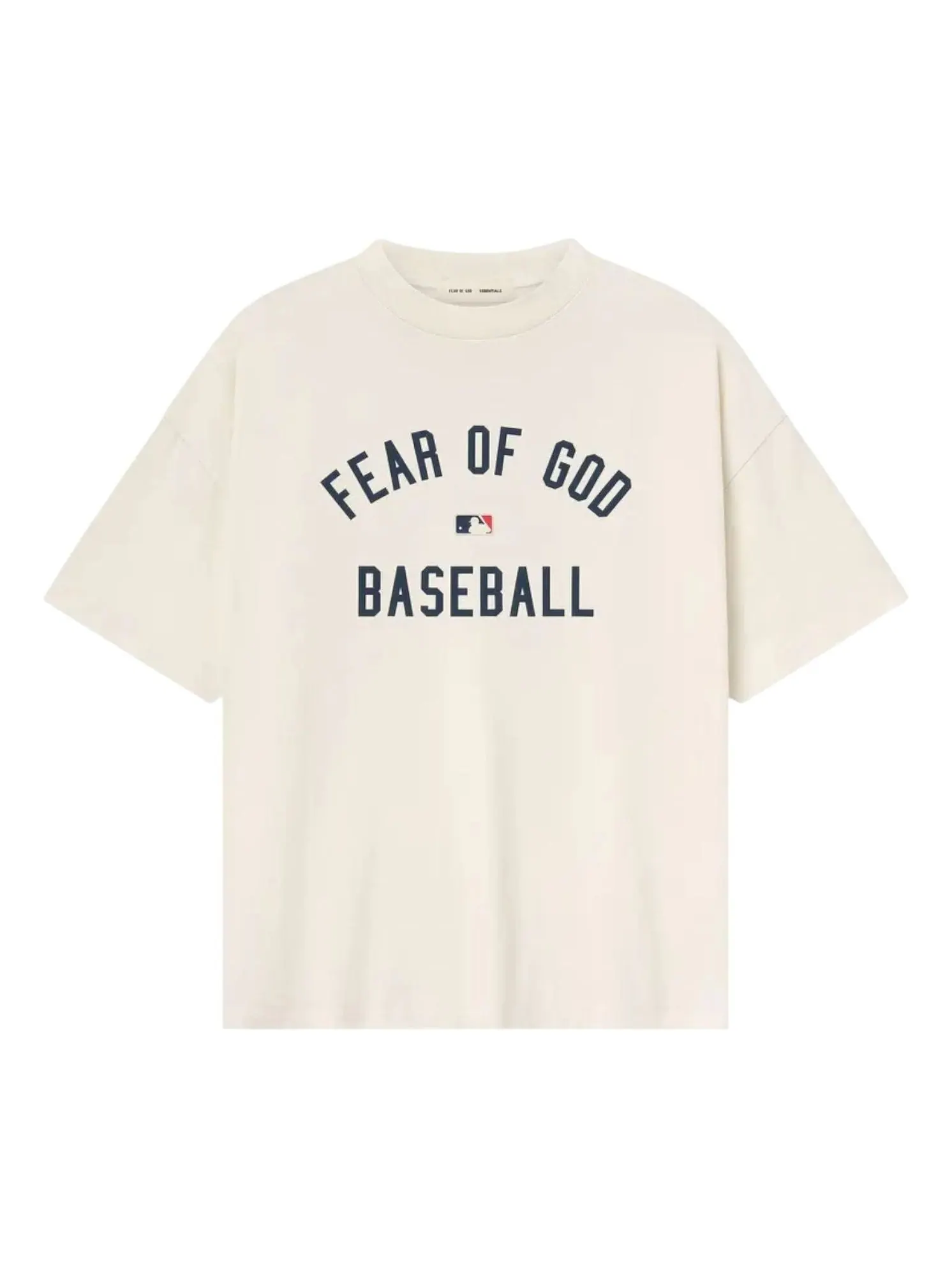 Футболка Fear of God Essentials MLB 90-х годов — изображение 1 из 2, кремовый белый