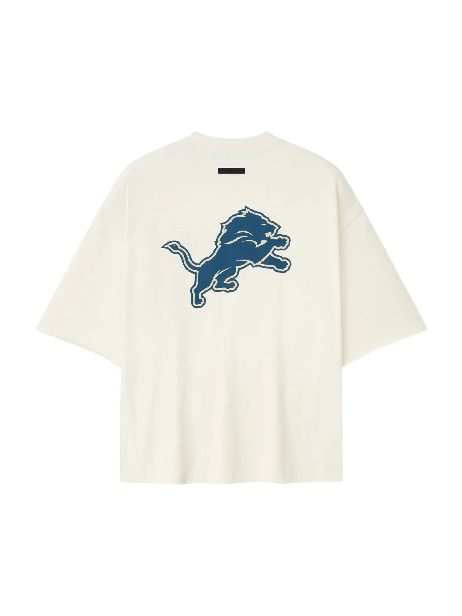 Футболка Fear of God Essentials x NFL FW25 Lions 90-х с рукавом 3/4 — изображение 2 из 2, кремовый белый