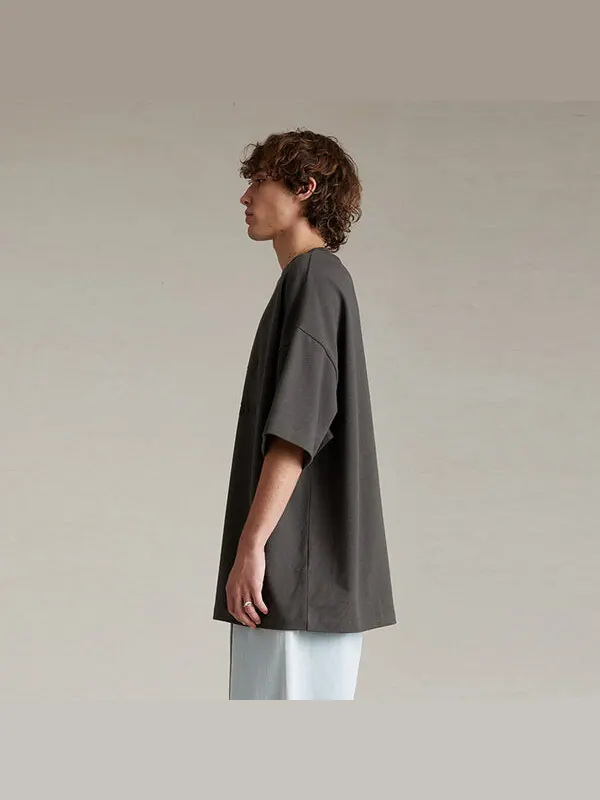Футболка ss24 heavy jersey ss tee 'ink' Fear Of God Essentials — изображение 4 из 4, чернильный
