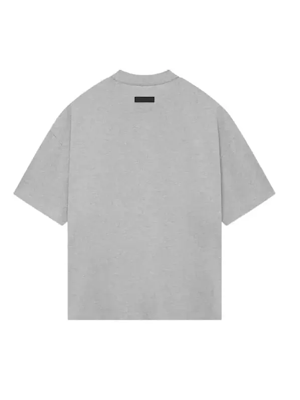 Футболка ss24 drop2 crewneck t-shirt 'light heather grey' Fear Of God Essentials — изображение 2 из 2, светлый серый