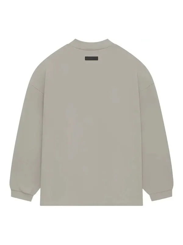 Футболка heavy jersey long-sleeve t-shirt 'seal' Fear Of God Essentials — изображение 2 из 2, серый