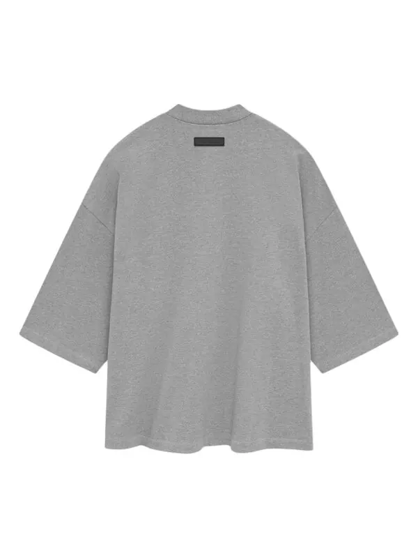 Футболка ss24 football t-shirt 'dark heather oatmeal' Fear Of God Essentials — изображение 2 из 3, коричневый/серый/мульти