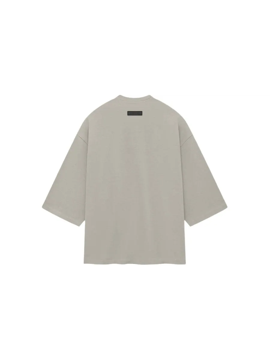 Футболка Fear of God Essentials SS24 Heavy Jersey Football T-shirt 'Seal' — изображение 2 из 2, серый