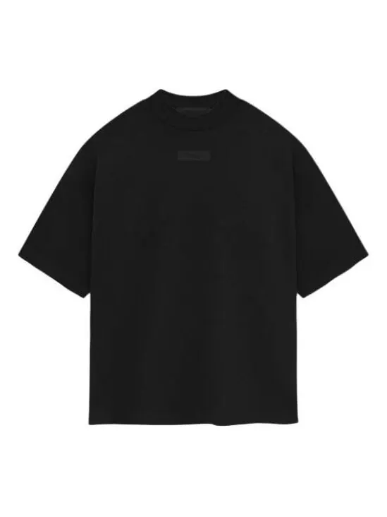 Футболка ss24 drop2 crewneck t-shirt 'jet black' Fear Of God Essentials — изображение 1 из 2, черный