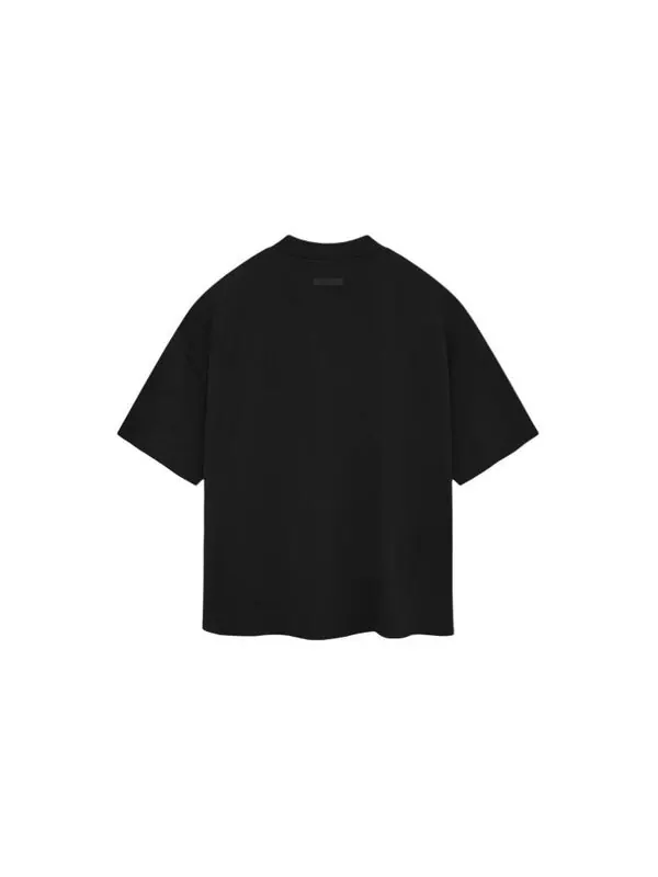 Футболка ss24 drop2 crewneck t-shirt 'jet black' Fear Of God Essentials — изображение 2 из 2, черный