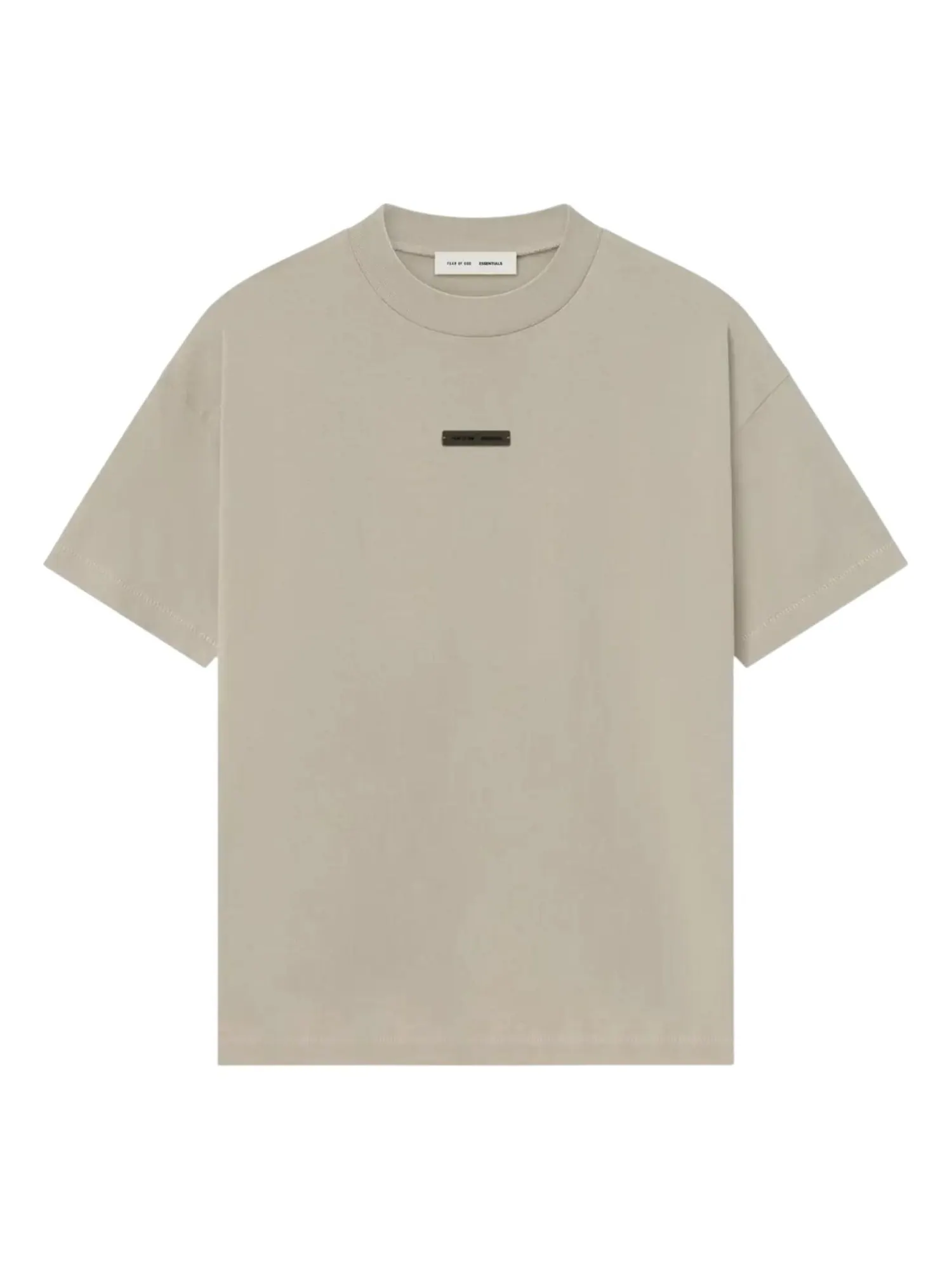 Футболка Fear of God Essentials Classic Tee 'Timber' — изображение 1 из 2, древесный