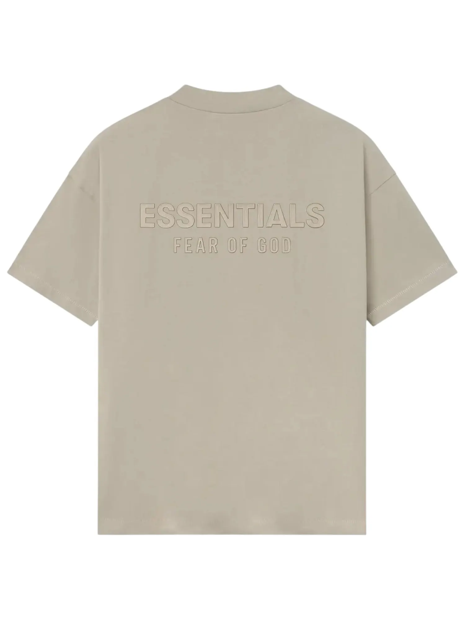 Футболка Fear of God Essentials Classic Tee 'Timber' — изображение 2 из 2, древесный
