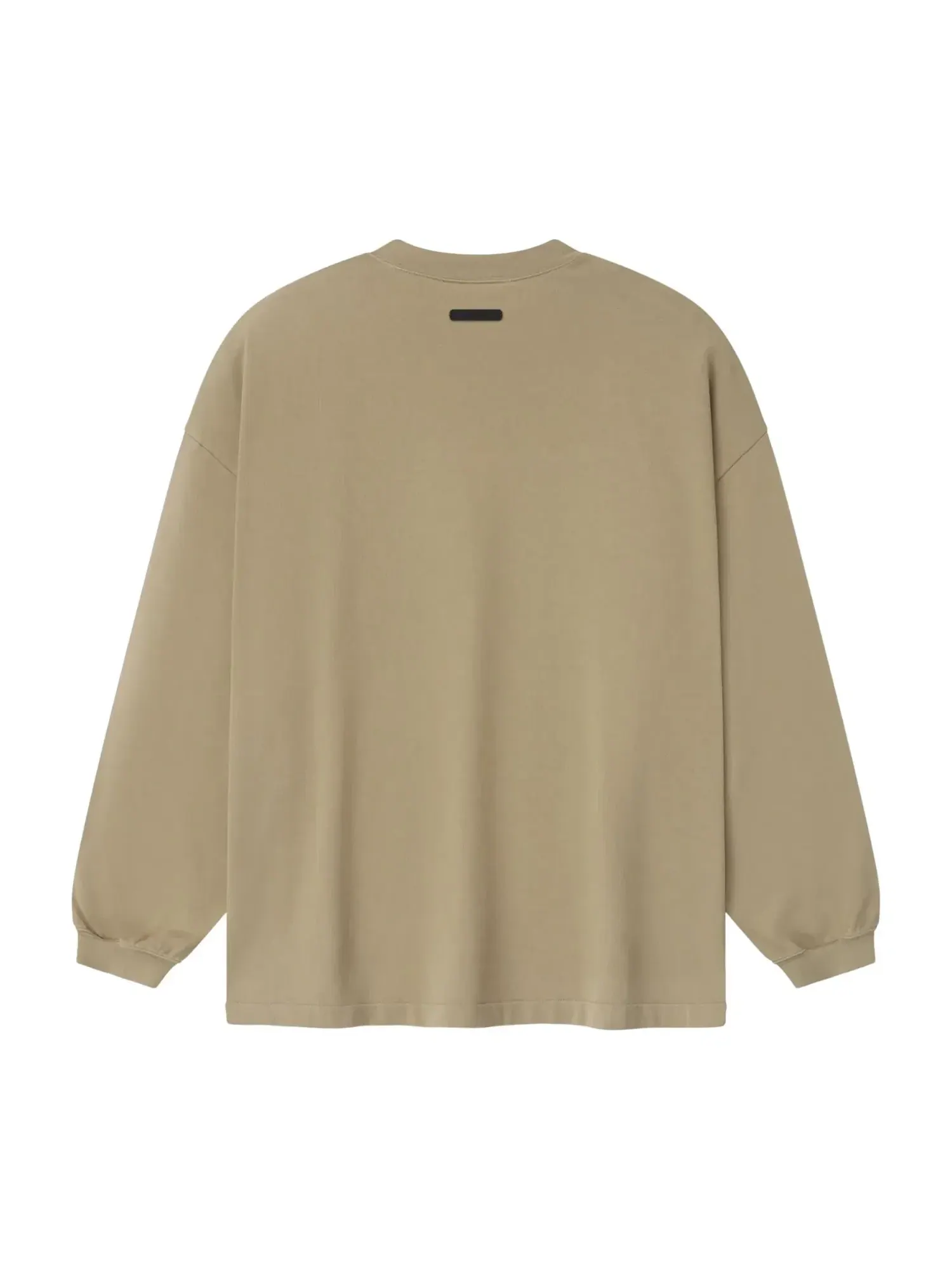 Футболка с длинным рукавом Fear of God Essentials Training 90-х годов 'Faded Dune' 125SP264102F — изображение 2 из 2, бежевый