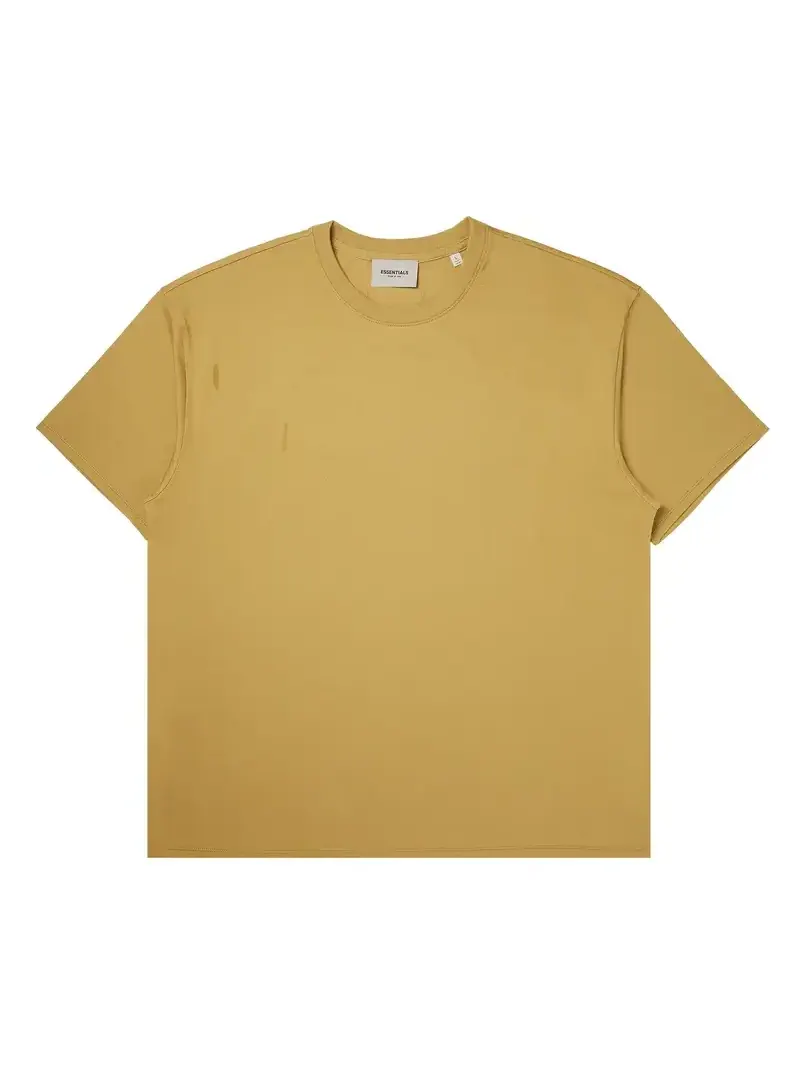 Футболка Fear of God Essentials Short-Sleeve T-Shirt 'Amber' — изображение 1 из 2, желтый