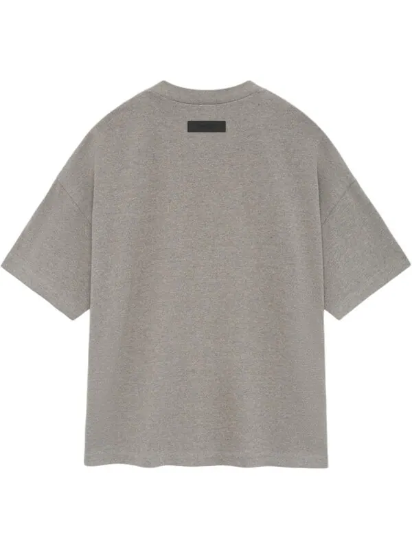 Футболка ss24 heavy t-shirt 'heather grey' Fear Of God Essentials — изображение 2 из 2, серый
