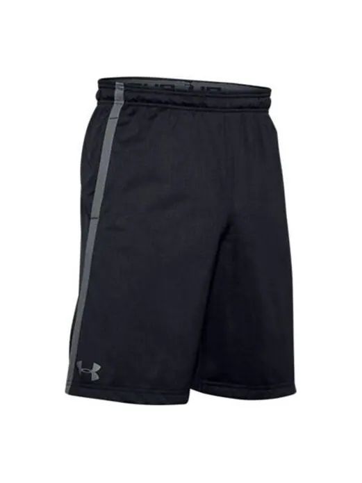 Шорты tech mesh 10 inch shorts 'black grey' Under Armour — изображение 1 из 2, черный/серый