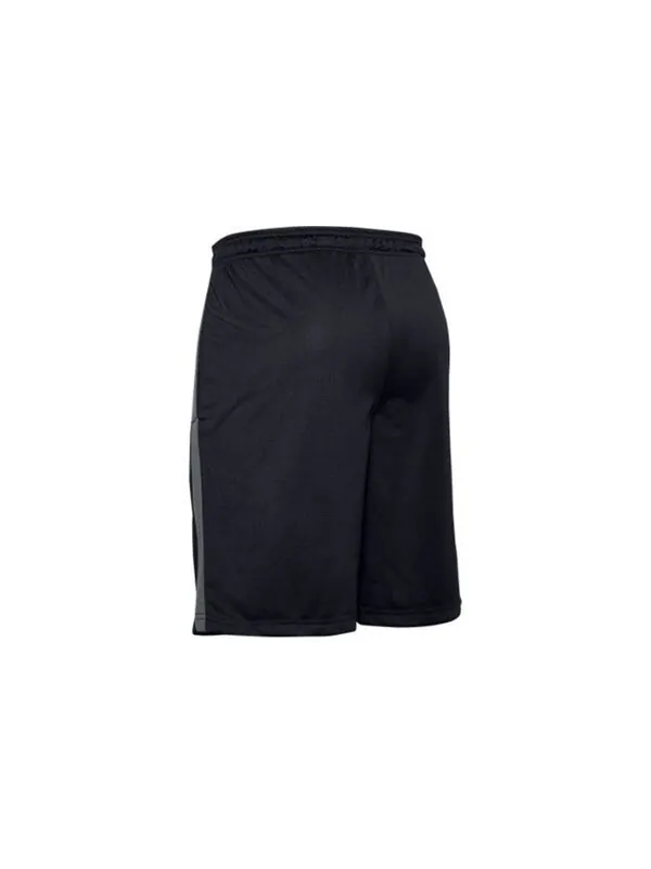 Шорты tech mesh 10 inch shorts 'black grey' Under Armour — изображение 2 из 2, черный/серый
