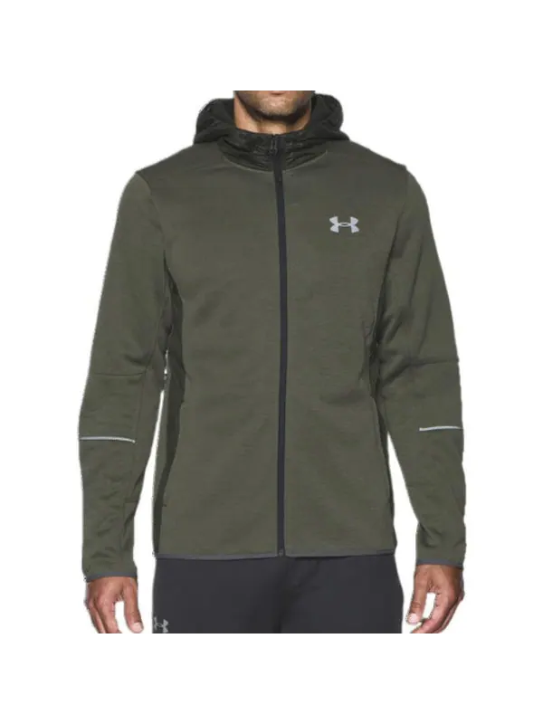 Куртка storm swacket 'olive green' Under Armour — изображение 3 из 4, оливковый зеленый