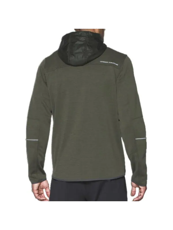 Куртка storm swacket 'olive green' Under Armour — изображение 4 из 4, оливковый зеленый