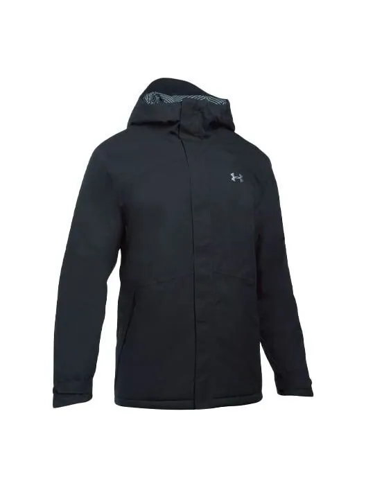 Куртка storm powerline insulated jacket 'black' Under Armour — изображение 1 из 4, черный