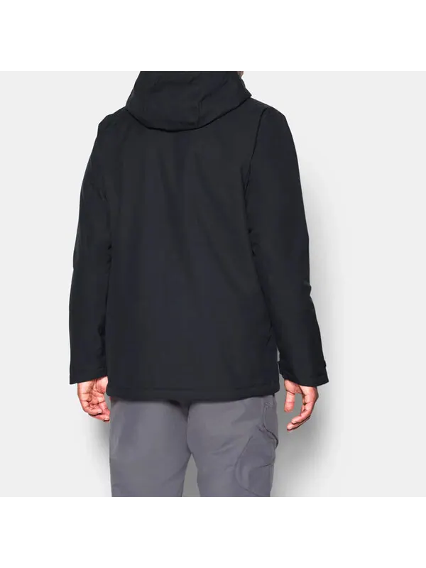 Куртка storm powerline insulated jacket 'black' Under Armour — изображение 4 из 4, черный