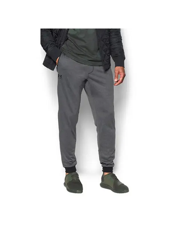 Брюки sporstyle joggers 'dark grey' Under Armour — изображение 4 из 4, серый