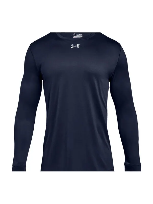 Футболка 2.0 long sleeve locker t-shirt 'navy' Under Armour — изображение 1 из 4, темно-синий