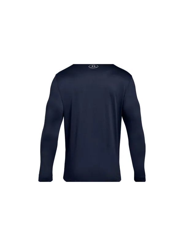Футболка 2.0 long sleeve locker t-shirt 'navy' Under Armour — изображение 2 из 4, темно-синий