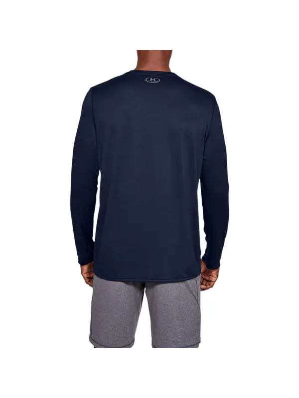 Футболка 2.0 long sleeve locker t-shirt 'navy' Under Armour — изображение 4 из 4, темно-синий
