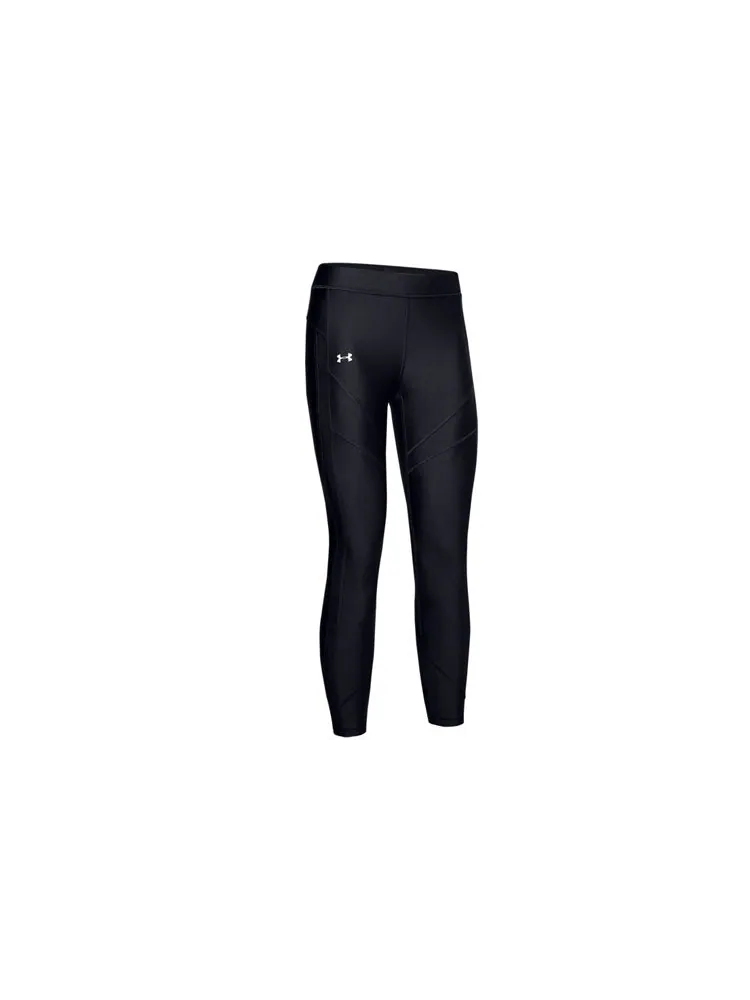 Леггинсы (WMNS) Under Armour HeatGear Armour Ankle Crop Legging 'Black' — изображение 2 из 6, черный