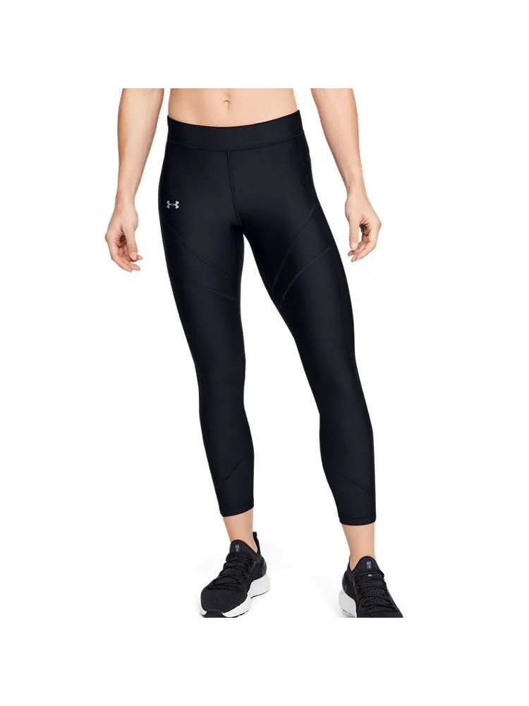 Леггинсы (WMNS) Under Armour HeatGear Armour Ankle Crop Legging 'Black' — изображение 4 из 6, черный